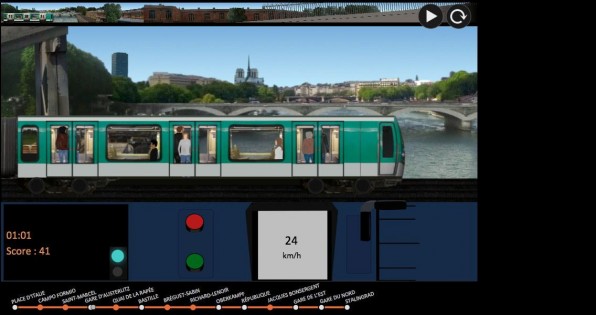 Paris Métro Simulator 7.0. Скриншот 3