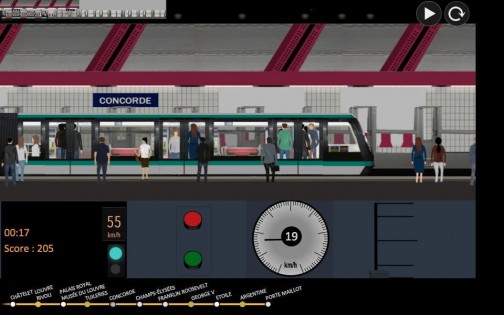 Paris Métro Simulator 7.0. Скриншот 5