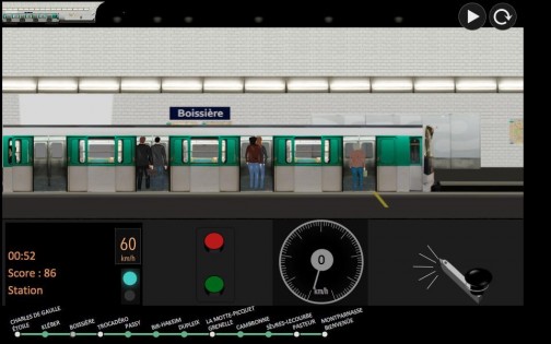 Paris Métro Simulator 7.0. Скриншот 6