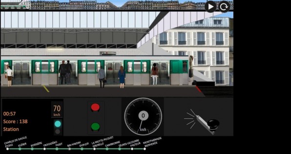 Paris Métro Simulator 7.0. Скриншот 7