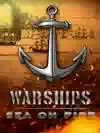 Warships sea on fire. Скриншот 1