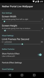 Nether Portal Live Wallpaper 2015.10.18.1. Скриншот 2