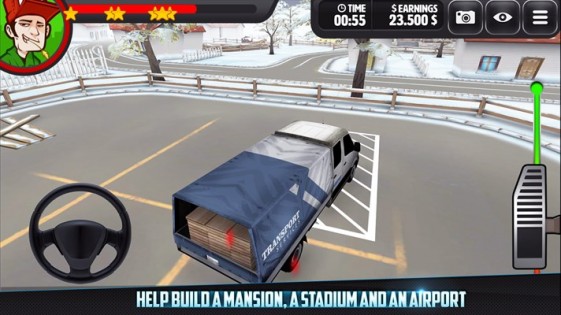 Trucking 3D! Construction Delivery Simulator. Скриншот 2