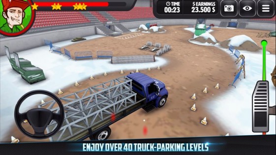 Trucking 3D! Construction Delivery Simulator. Скриншот 3