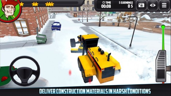Trucking 3D! Construction Delivery Simulator. Скриншот 4