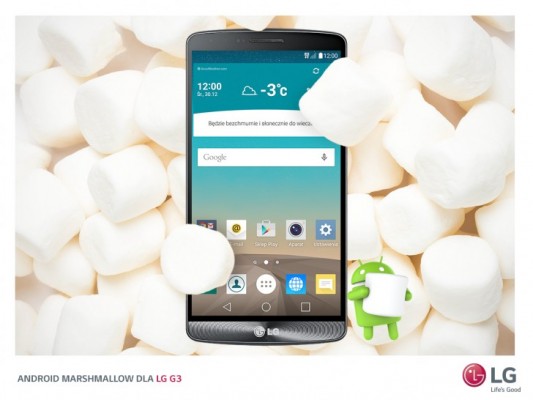LG G3 официально обновился до Android 6.0 Marshmallow