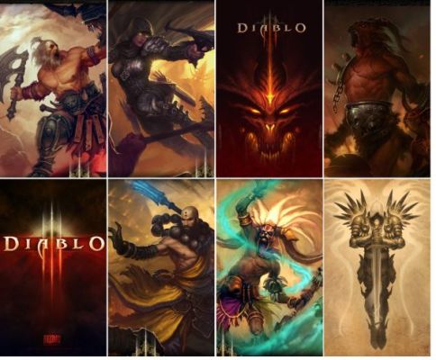 Обои для вашего смартфона в стиле Diablo III