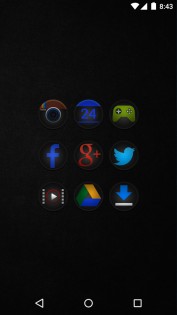 Stealth Icon Pack 4.4.7. Скриншот 4