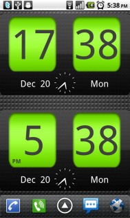Flip Clock xTheme Widget 4x2 4.2.4. Скриншот 2