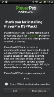 PlayerPro DSP Pack 5.5. Скриншот 1