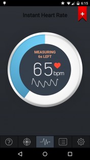 Instant Heart Rate 6.3.1. Скриншот 1