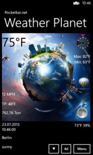 Weather Planet. Скриншот 1