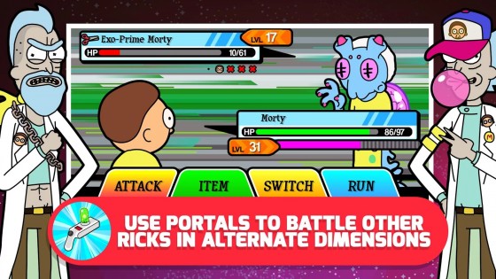 Pocket Mortys 2.39.0. Скриншот 4