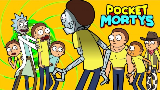 Pocket Mortys. Скриншот 1