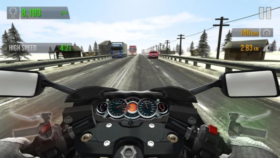 Traffic Rider 1.99b. Скриншот 5