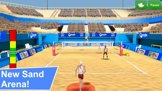 Volleyball Champions 3D 7.4. Скриншот 1