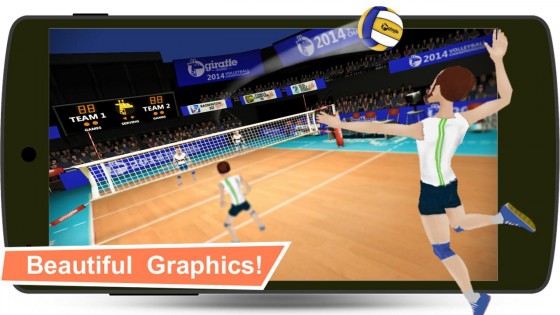 Volleyball Champions 3D 7.2. Скриншот 6