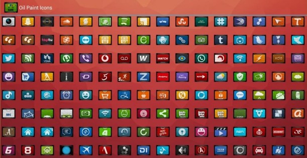 Oil Paint Icons 2.6.0. Скриншот 5