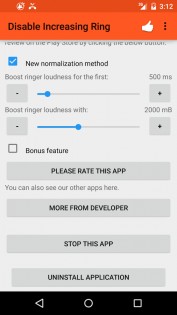 Disable Increasing Ring 1.7.2. Скриншот 2