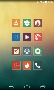 Simple Squares - Icon Pack 1.1.1. Скриншот 3