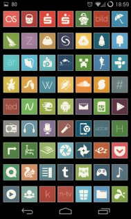 Simple Squares - Icon Pack 1.1.1. Скриншот 6