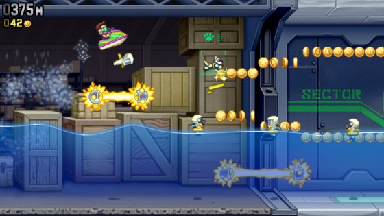 Jetpack Joyride 1.93.4. Скриншот 3