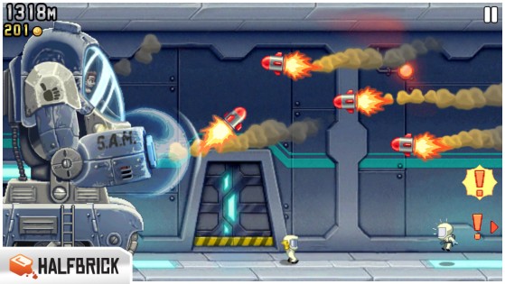 Jetpack Joyride 1.99.3. Скриншот 4