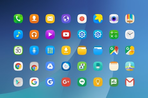 TouchWiz Icons 4.2.1. Скриншот 1