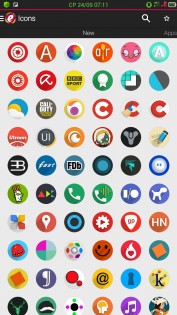 Easy Circle - icon pack 4.0. Скриншот 1