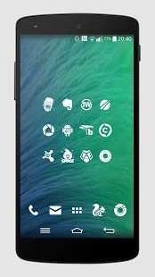 Whicons – White Icon Pack 25.0.4. Скриншот 2