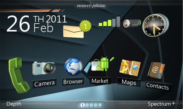 Kanzi - новый 3D-интерфейс от ZTE