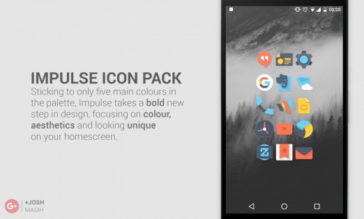 IMPULSE Icon Pack 1.3.0. Скриншот 1