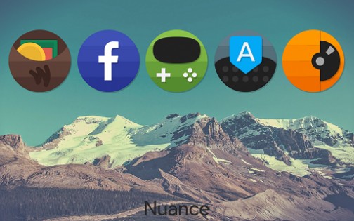 Nuance - Icon Pack 1.2. Скриншот 1