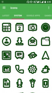 GreenKayu Icons-Most Launchers 1.0. Скриншот 1