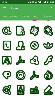 GreenKayu Icons-Most Launchers 1.0. Скриншот 3