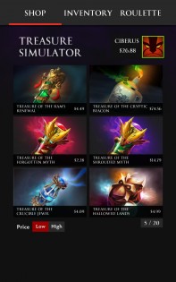 Treasure Simulator Dota 2 0.5.4. Скриншот 3