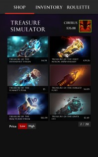 Treasure Simulator Dota 2 0.5.4. Скриншот 4