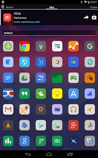 Alos - Icon Pack 15.6.0. Скриншот 3