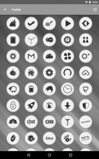 Faddy — Icon Pack 11.1.1. Скриншот 3