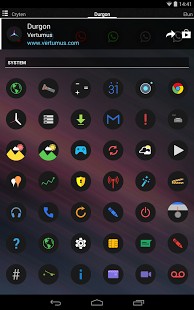 Durgon - Icon Pack 9.2.0. Скриншот 2