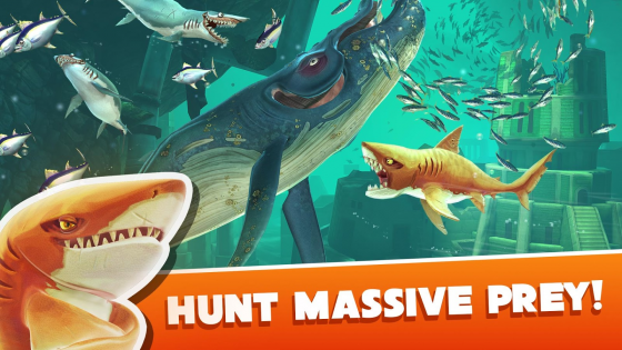 Hungry Shark World 6.2.1. Скриншот 4