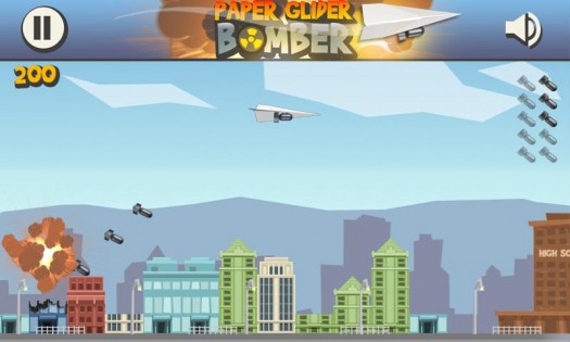 Paper Glider Bomber 2.1. Скриншот 2