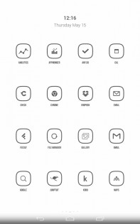 Inverse Icon Pack 1.6.3. Скриншот 2