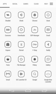 Inverse Icon Pack 1.6.3. Скриншот 4