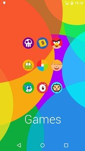 Goolors Circle — icon pack 3.4.1. Скриншот 2