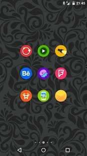 Goolors Circle — icon pack 3.4.1. Скриншот 3