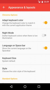 Chrooma Keyboard 5.1.1. Скриншот 7