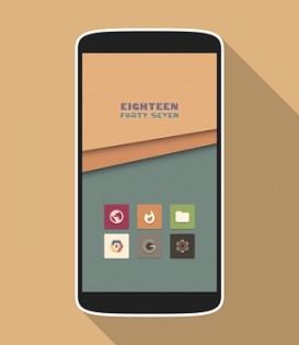 NAXOS FLAT RETRO - ICON PACK 1.6. Скриншот 2