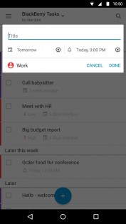 Задачи от BlackBerry 2.2436.2. Скриншот 4