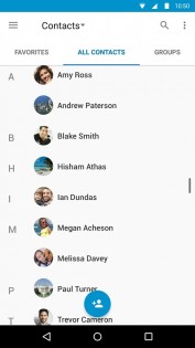 Контакты от BlackBerry 2.2451.2. Скриншот 2
